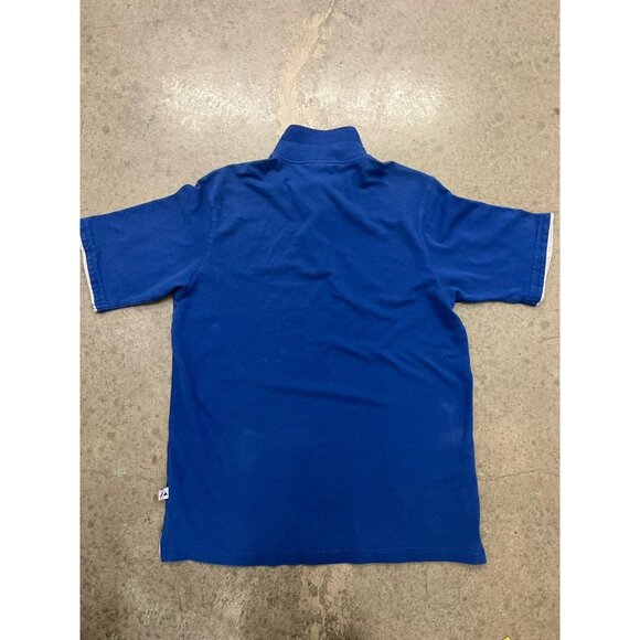 Majestic LA dodgers blue Polo shirt Size large - Picture 2 of 7